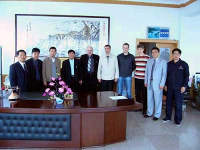 韓國(guó)客戶前來(lái)參觀我司